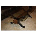 Glass Top Coffee Table