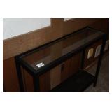 Glass Top Sofa Table