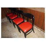 Set of Four Dining Room Chairs