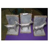 Decorative Book Ends - Goats