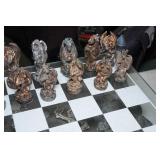 Medieval Knight Chess Game Set