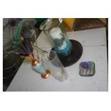 Assorted Home Décor - Vases, Candle Holder, Coasters
