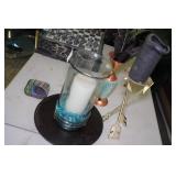 Assorted Home Décor - Vases, Candle Holder, Coasters