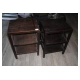 Set of Two End Tables