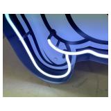 Michelin Man, NIB - neon and digital graphics