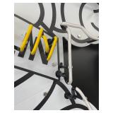 Michelin Man, NIB - neon and digital graphics