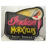 Indian Motorcycles, NIB, neon sign