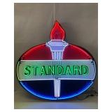 Standard Oil and Gasoline, NIB neon sign