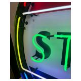 Standard Oil and Gasoline, NIB neon sign