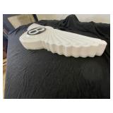 Bentley wing logo -  plastic molded sign body, internally lit  LED lighting, NIB