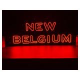 New Belgium Brewing double-stroke neon sign