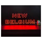 New Belgium Brewing double-stroke neon sign