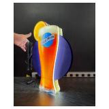Blue Moon, double-sided LED w/ programmable timer