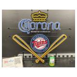 MN Twins baseball, MLB / Corona Beer LED