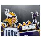 Miller Lite Vikings LED, with Viking ship