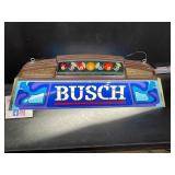 Busch fluorescent pool table lamp