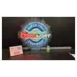 Coors Light, Super Cold Certified, neon sign