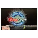 Coors Light, Super Cold Certified, neon sign