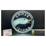 Goose Island Beer Company neon sign
