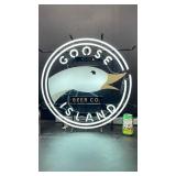 Goose Island Beer Company neon sign