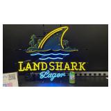 Land Shark Lager neon sign
