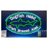 Dogfish Head Craft Brewed Ales neon sign,