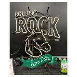 Rolling Rock Extra Pale Ale horse, neon sign