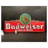 Large Budweiser "King of Beers"