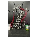 Coke, Coca-Cola bubbles, neon sign