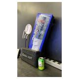 Coors Light Silver Bullet w/ neon baseball on 3D molded plastic background