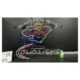 Minnesota Wild, Bud Light neon sign