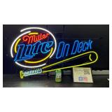 Miller Lite "On Deck" baseball