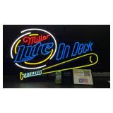 Miller Lite "On Deck" baseball