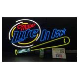 Miller Lite "On Deck" baseball