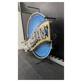 Blue Moon neon sign