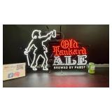 Old Tankard Ale, brewed by Pabst, neon sign