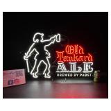 Old Tankard Ale, brewed by Pabst, neon sign