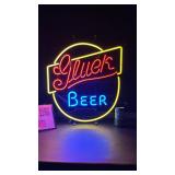 Gluek Beer, neon sign
