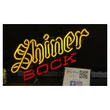 Shiner Bock neon sign