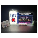 Miller Lite dry erase LED