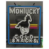 Montucky Cold Snacks horse, LED