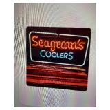 Seagrams Coolers neon sign