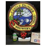 Castle Danger double-sided LED