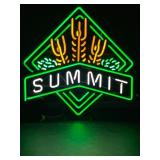 Summit neon sign