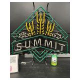 Summit neon sign