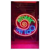 Atomic Tattoo neon sign