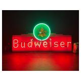 Bud / Budweiser mini marquee neon sign