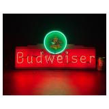 Bud / Budweiser mini marquee neon sign