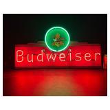Bud / Budweiser mini marquee neon sign