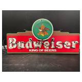 Bud / Budweiser mini marquee neon sign